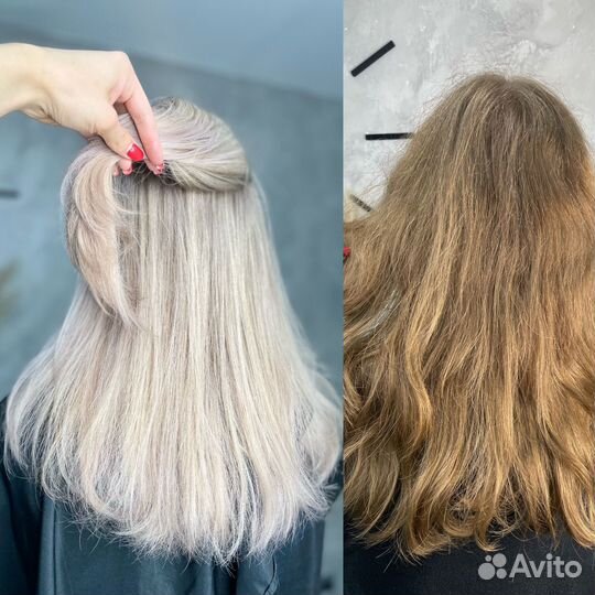 Сложное окрашивание волос