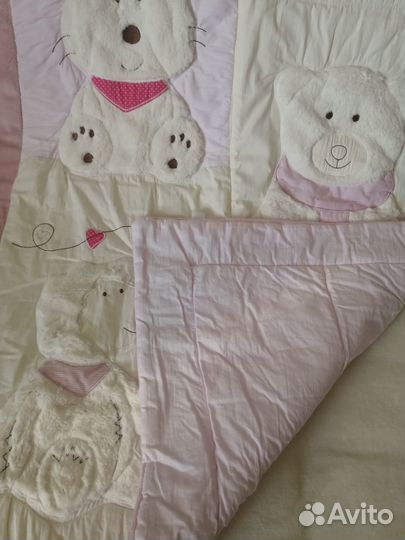 Детское одеяло в кроватку