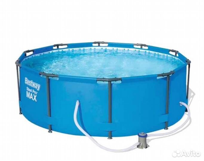 Каркасный бассейн Bestway 305х100 см с фильтром