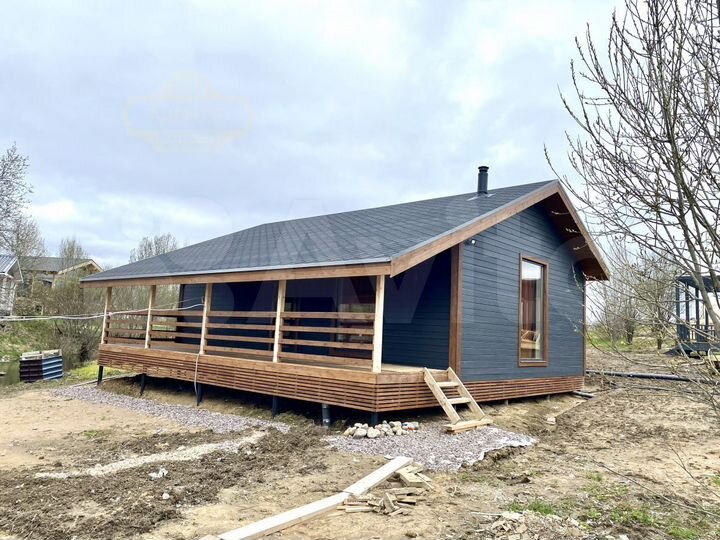 Дом 95 м² на участке 6,8 сот.