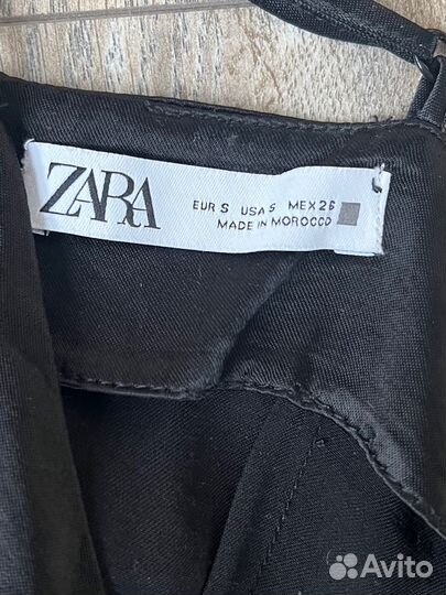 Zara платье с бахромой