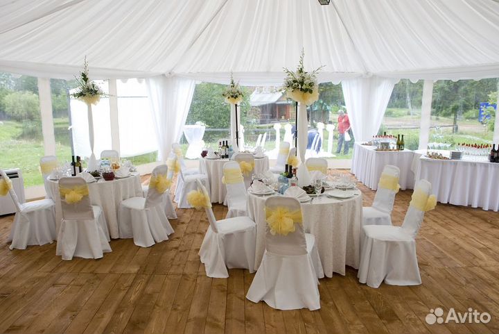 Скатерти для ресторанов. Банкетный текстиль. Шатры