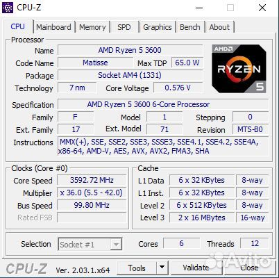 Игровой пк 5 3600, RTX 3060 Ti, DDR4 16GB, SSD 512