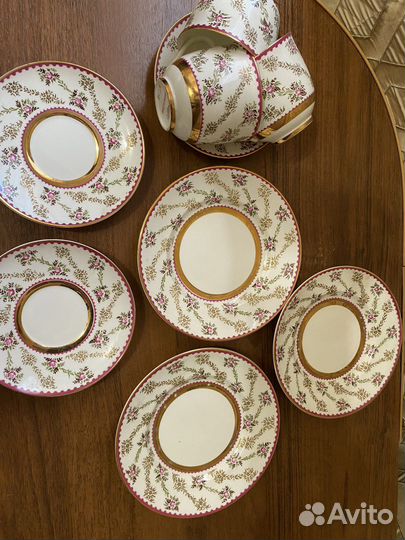 Чайный набор из 9 предметов СССР