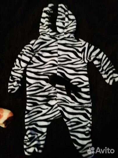 Пижама жираф и зебра98 - 102 р-р