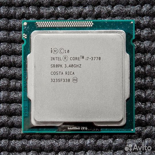 Процессор i7-3770 4 ядра 8 потоков