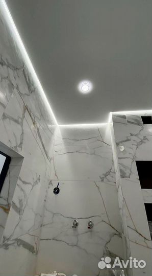 Натяжные потолки под ключ