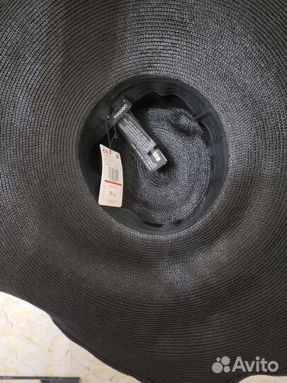 Шляпа женская черная