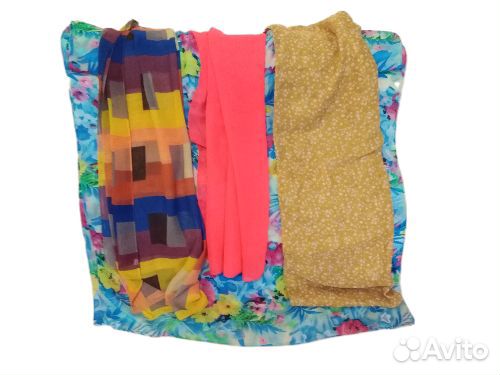 Шарфы и палантины платок + два палантина + снуд