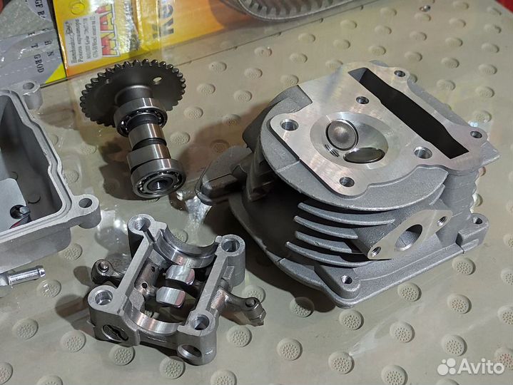 Головка на скутер в сборе 80сс