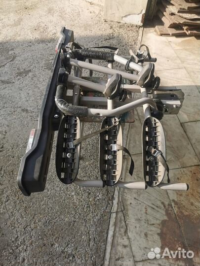 Велокрепление на фаркоп для 3 велосипедов