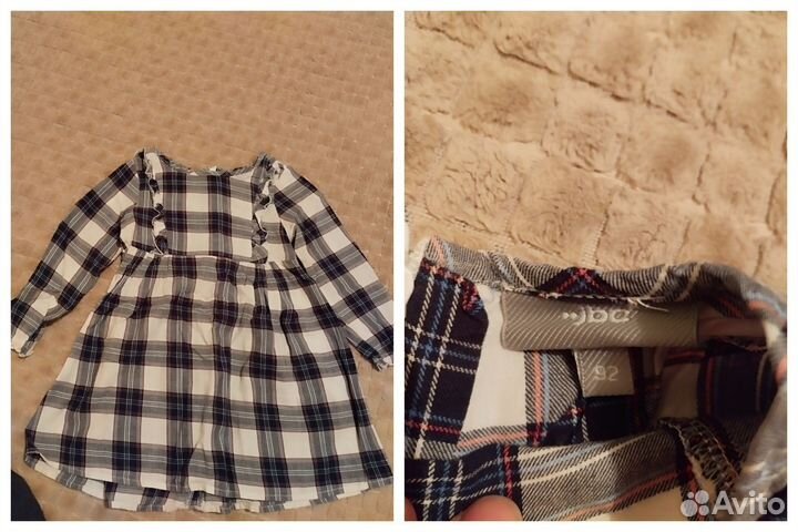 Платье для девочки 86 92 98