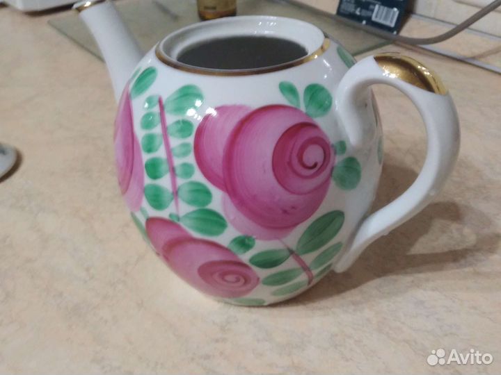 Чайник заварочный фарфоровый СССР