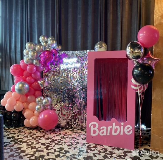 Фотозона на мероприятие, фотозона Барби