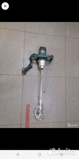 Миксер строительный и лазерный уровень аренда