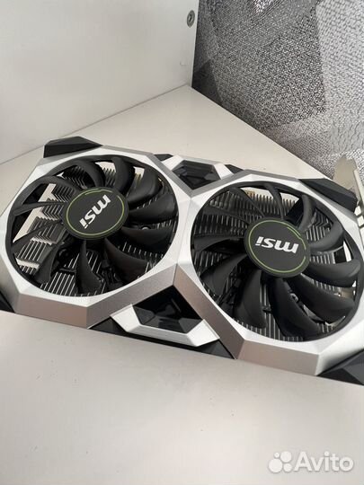 MSI GeForce GTX 1650 ventus XS 4G OCV1 как новая