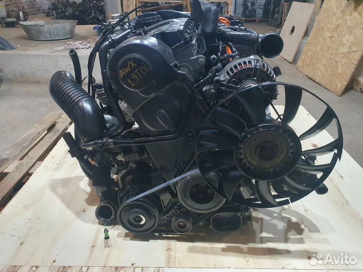 Двигатель AWX VW Audi Skoda 1.9TDI 2004 год