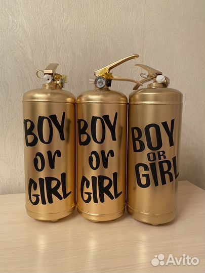 Огнетушитель для гендер пати 4 литра