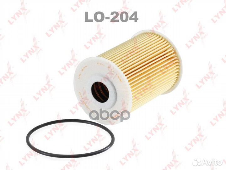 Вставка фильтра масляного LO204 lynxauto