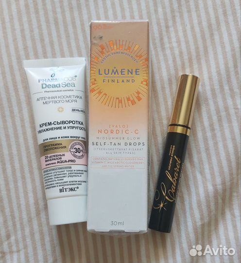 Косметика пакетом новая