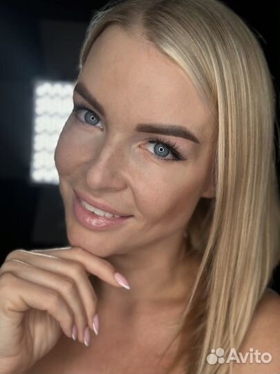 Перманентный макияж губ бровей век