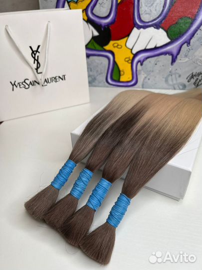 Наращивание волос на дому