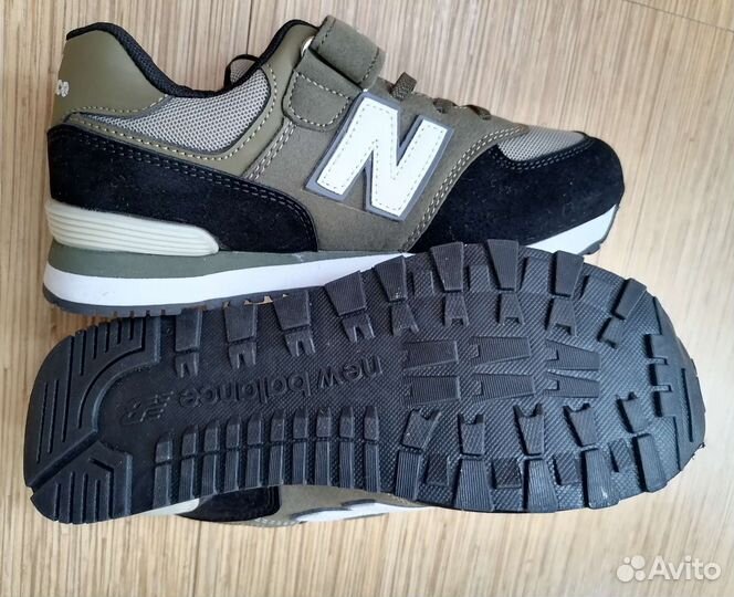 Кроссовки new balance 574 Green новые 34 р