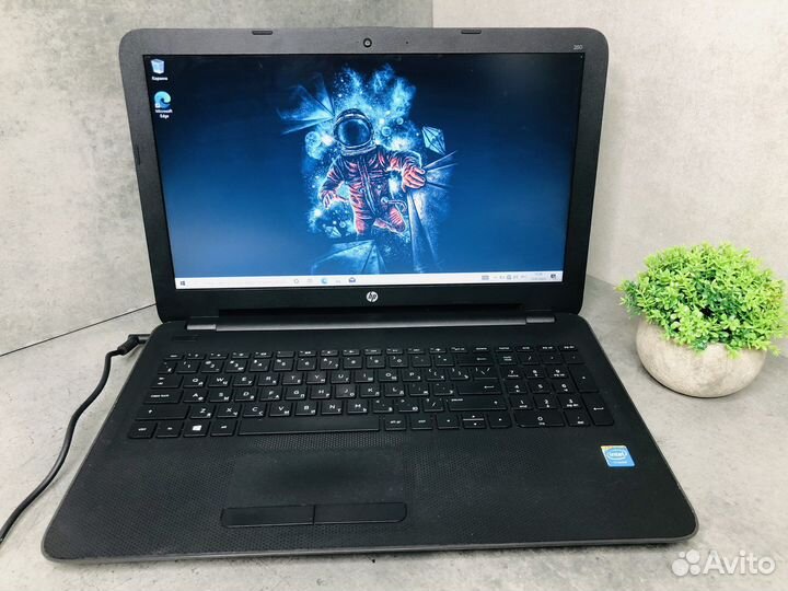 Ноутбук HP для учебы работы SSD 128gb RAM 4gb