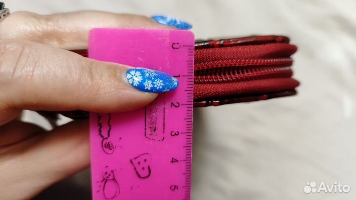 Кошелек женский красный новый