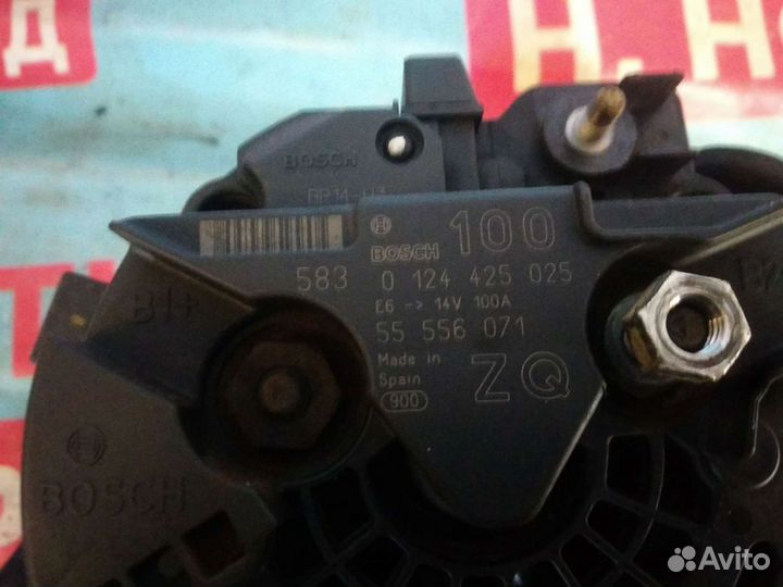 Генератор Опель Астра H