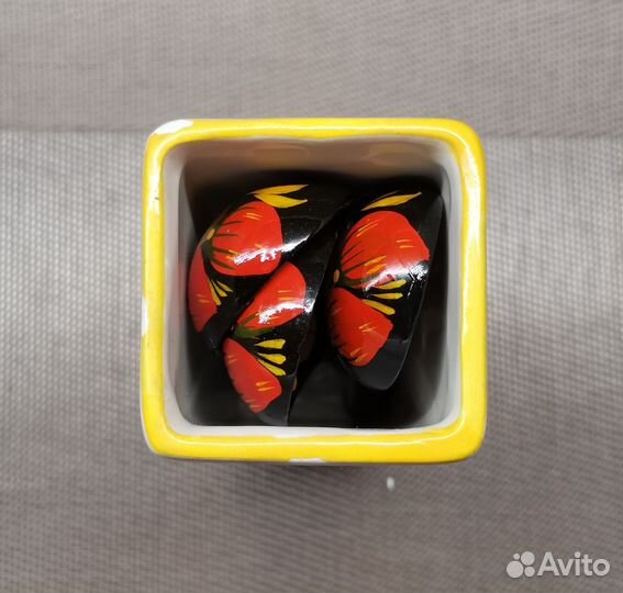 Сувенир деревянные ложки с подставкой