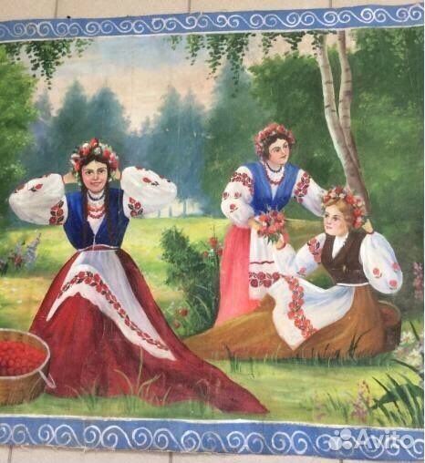 Картина маслом на холсте 