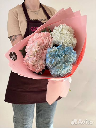 Букет цветы Гортензии