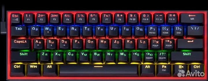 Новая механическая клавиатура Redragon Fizz