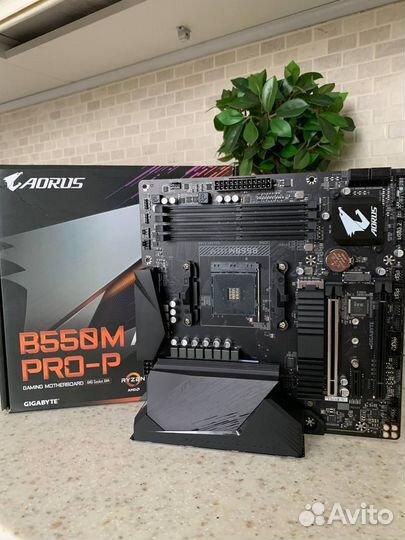 Aorus B550M Pro-p (новая) AM4