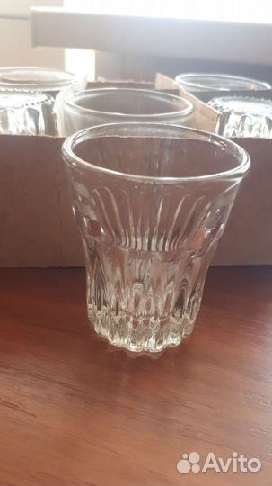 Стопки стеклянные