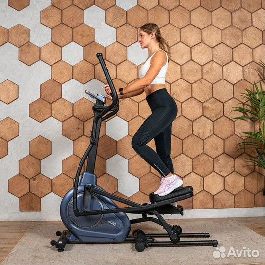 Эллиптический тренажер carbon fitness E70 складной