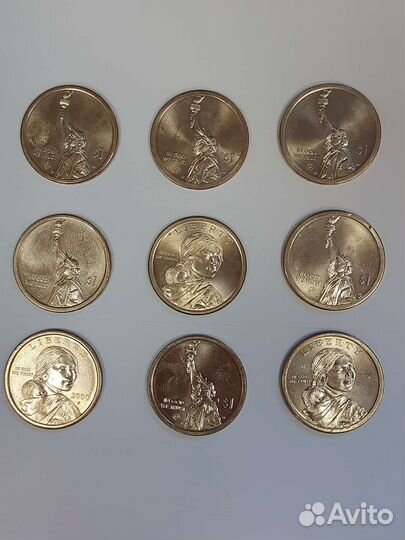 Монета США 1 доллар