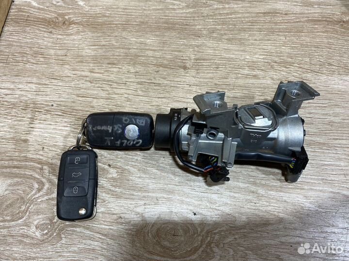 Комплект эбу Volkswagen Golf 5 1,9 BLS АКПП