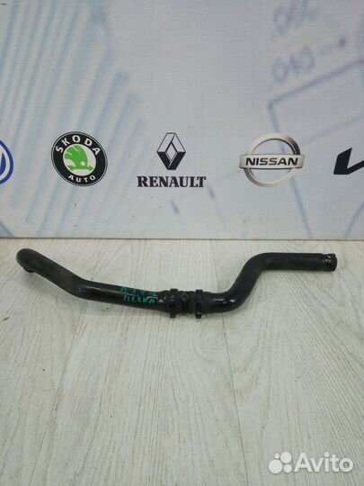 Патрубок печки отопителя Renault logan