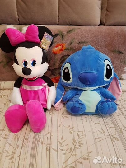 Игрушки Минни Маус и Лило и Стич