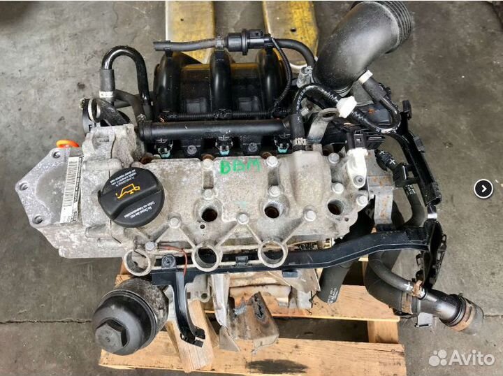 Двигатель Skoda Fabia 1.2 BBM