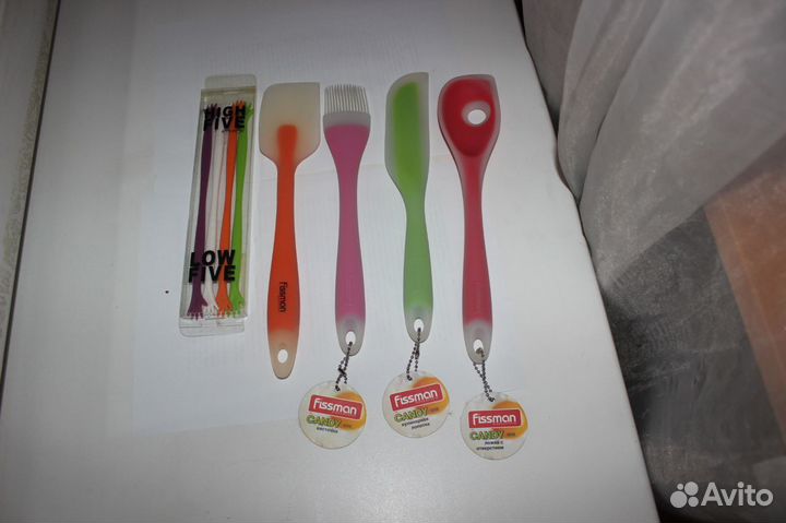 Силиконовые приборы Fissman IKEA