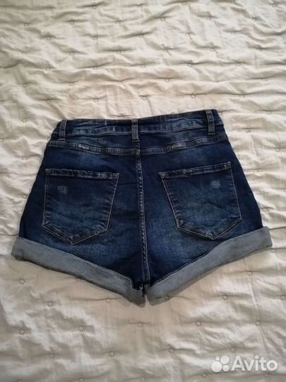 Джинсовые шорты р44