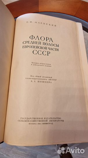 Флора средней полосы европейской части СССР
