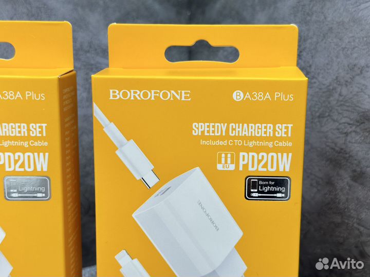 Блок питания для телефона + USB кабель BA38A Plus