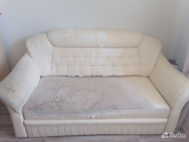 На обтяжку диван 220 и кровать 140