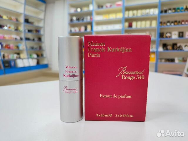 Парфюм Бакарат Руж Экстракт 540 3*20 ml купить в Уфе | Личные вещи | Авито