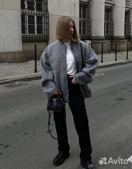 Куртка бомбер оверсайз (хит 2024)