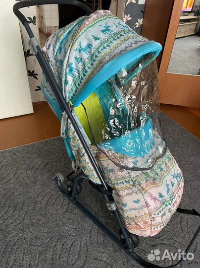 Санки-коляска Ника Умка 3-1